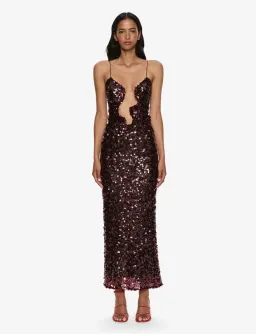 CHRISTOPHER ESBER Opaline Salacia Column Dress s8 for rent on The Volte - image 3