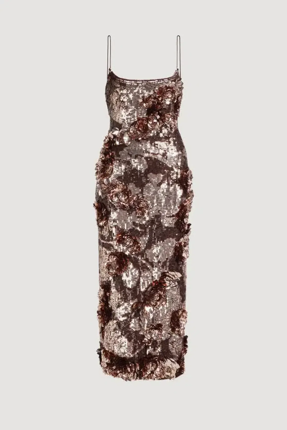 🤎 BRAND NEW AJE Halo Midi Sequin Dress – Chocolate – Size 10 - Formal Outfit🤎 - Image 4