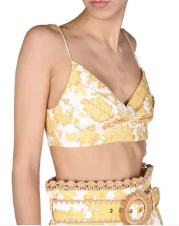 Zimmermann Postcard Bustier Size 0 (AU 8) & Short Size 2 (AU 12) Set for rent on The Volte - image 2