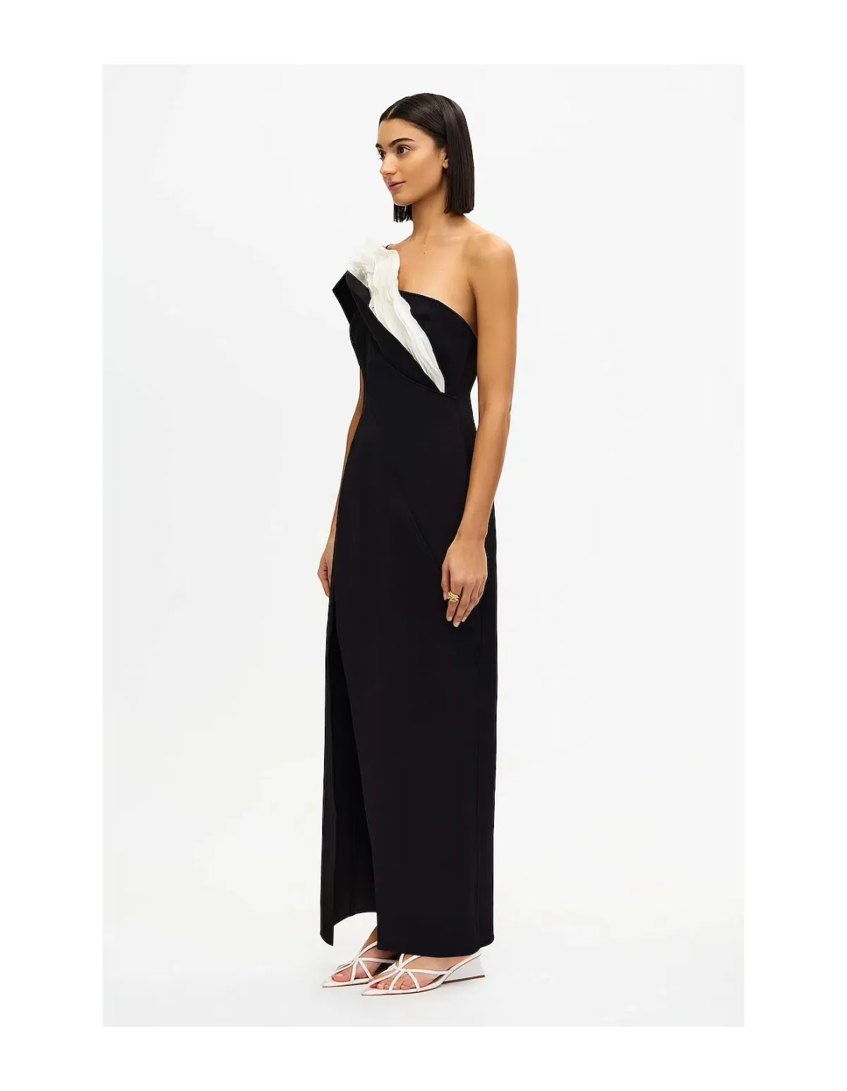 Acler Droxford Maxi Dress; black; size 8 - Image 4