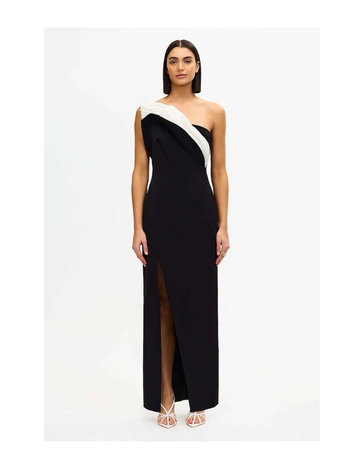 Acler Droxford Maxi Dress; black; size 8 - Image 1