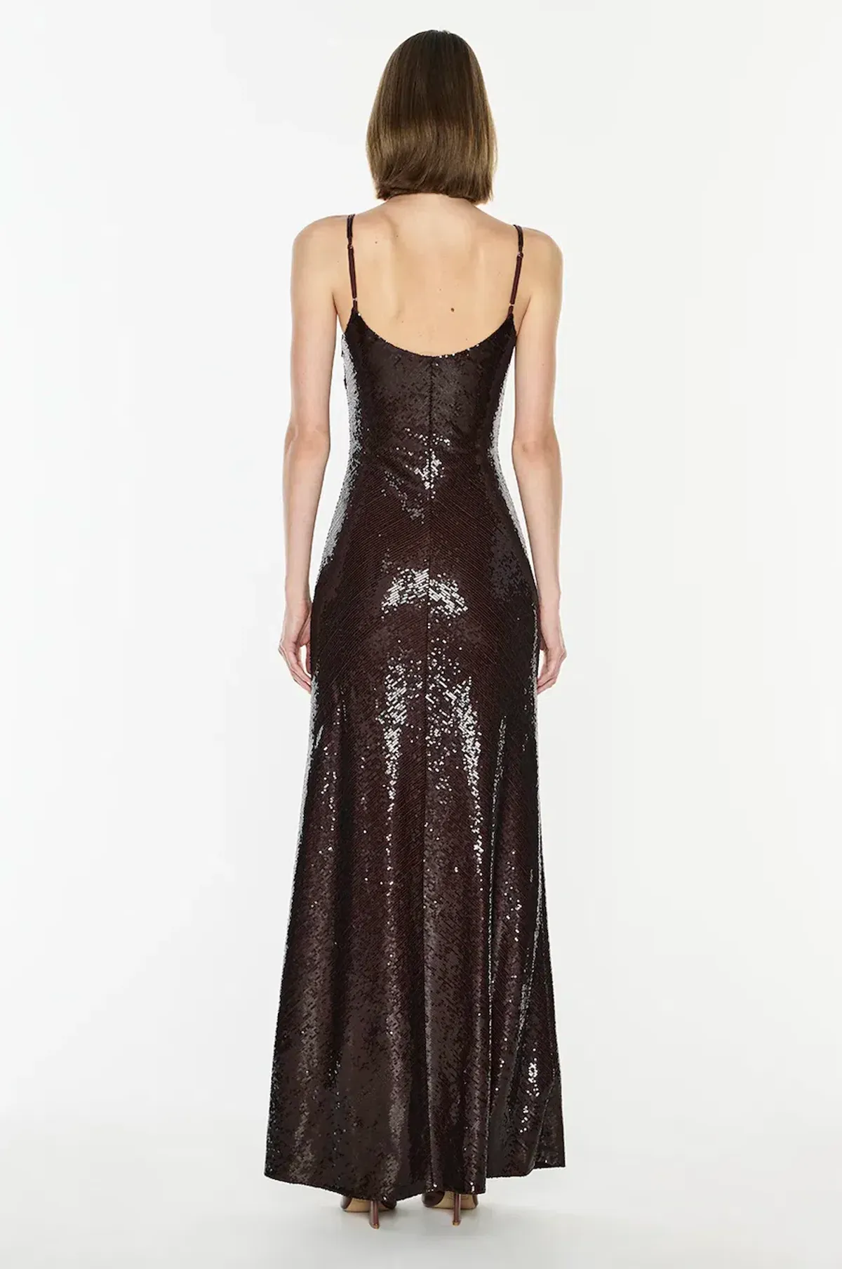Dream Maker Slip Dress | Espresso - Size 6 - Image 3