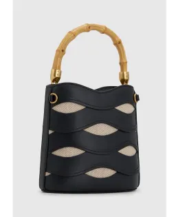 Oroton Leigh Ric Rac Bucket Bag for rent on The Volte - image 2