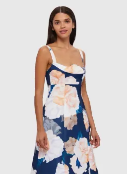 LEO LIN ODETTE MIDI DRESS SIZE 16 for rent on The Volte - image 3