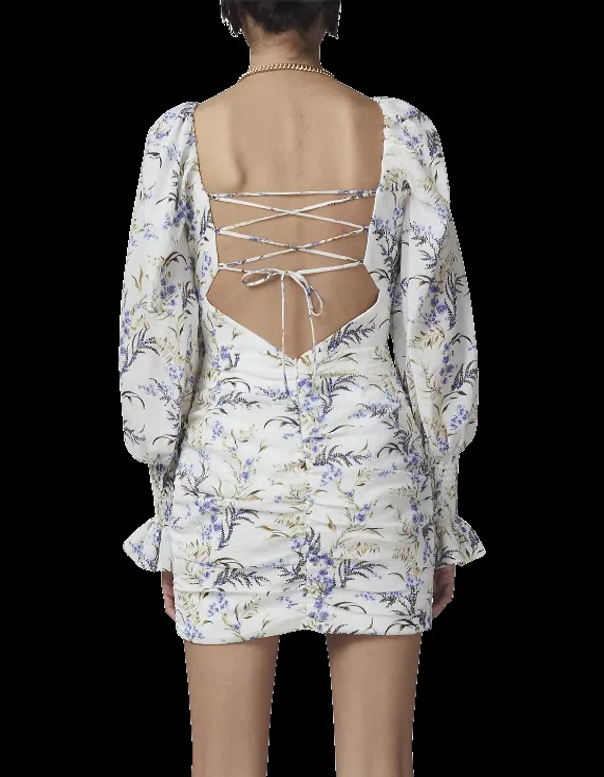 Bec & Bridge Lavender Bay Mini Dress White Size 14 - Image 2