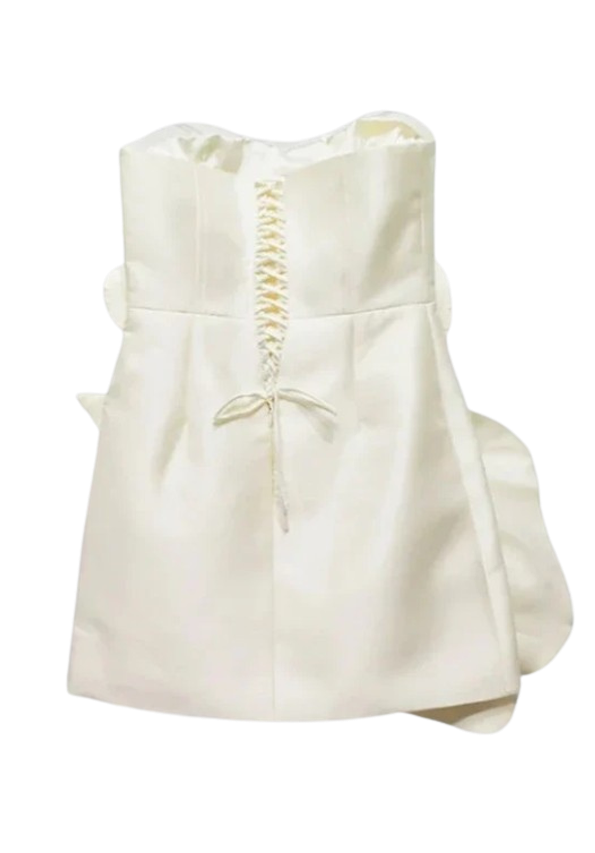 Yojani Boutique Elora Mini Dress Ivory White Cream Size M / AU 8-10 - Image 2