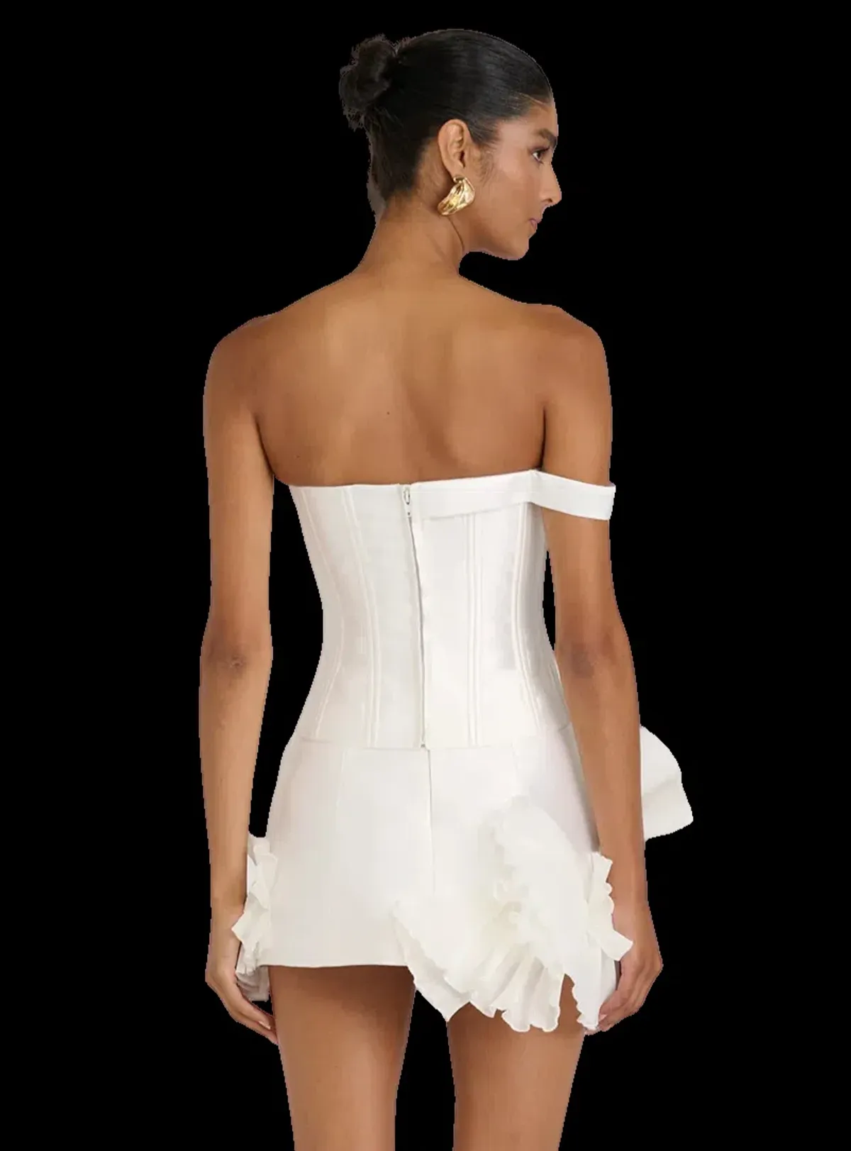 Eliya The Label Jenaya Corset Top & Kerrie Skirt Set White Size 8 - Image 2