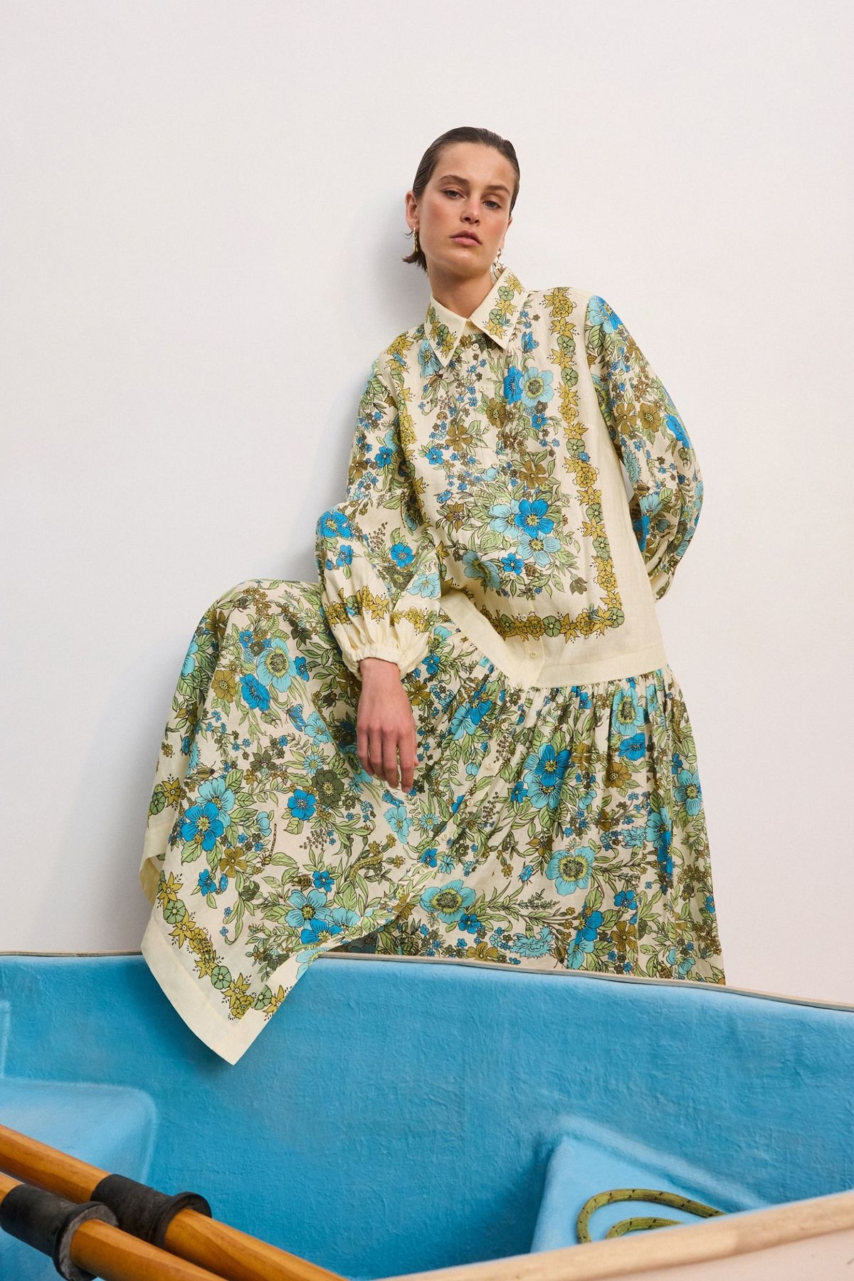 ALEMAIS SOPHIA SHIRTDRESS SIZE 12 - Image 5