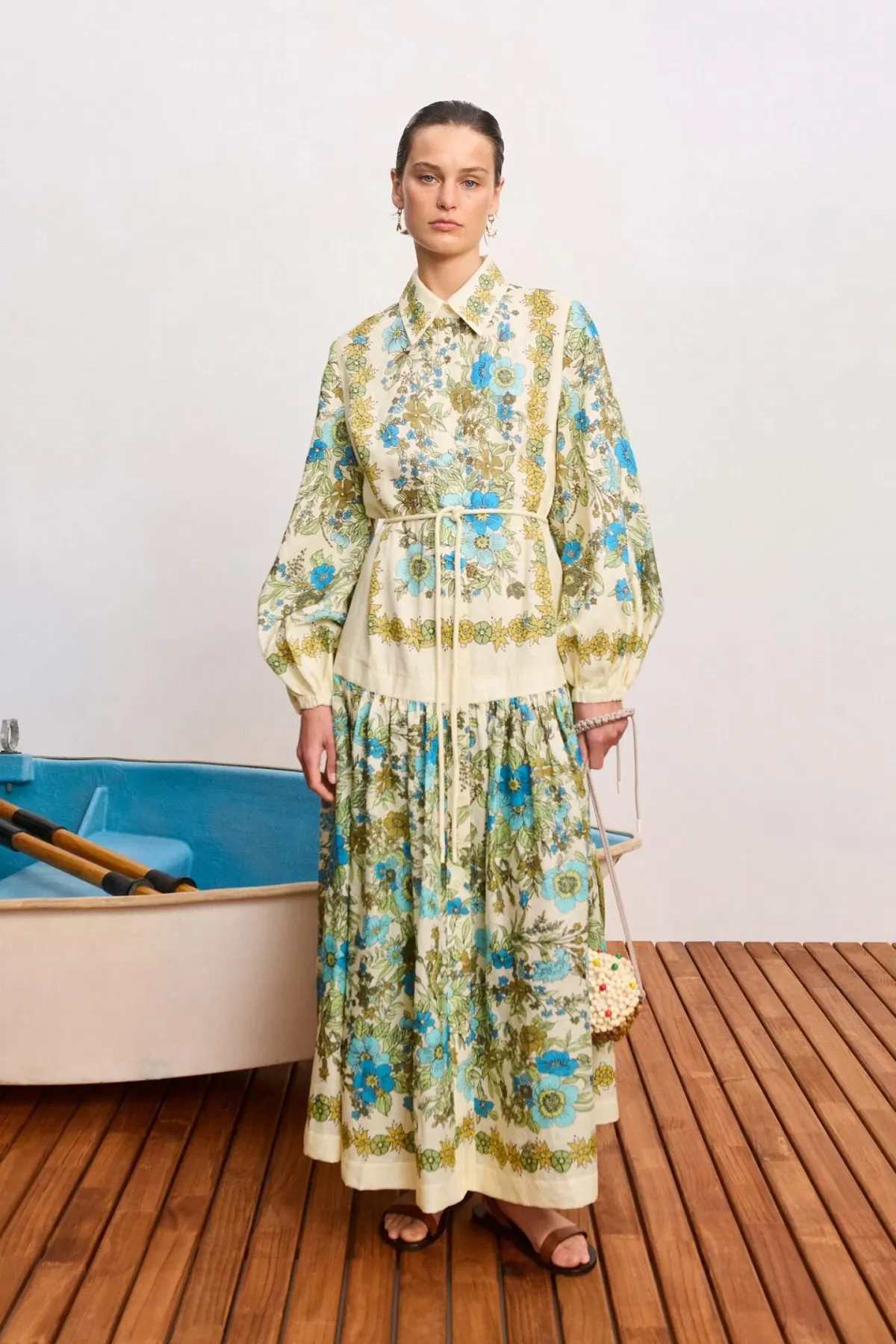 ALEMAIS SOPHIA SHIRTDRESS SIZE 12 - Image 1