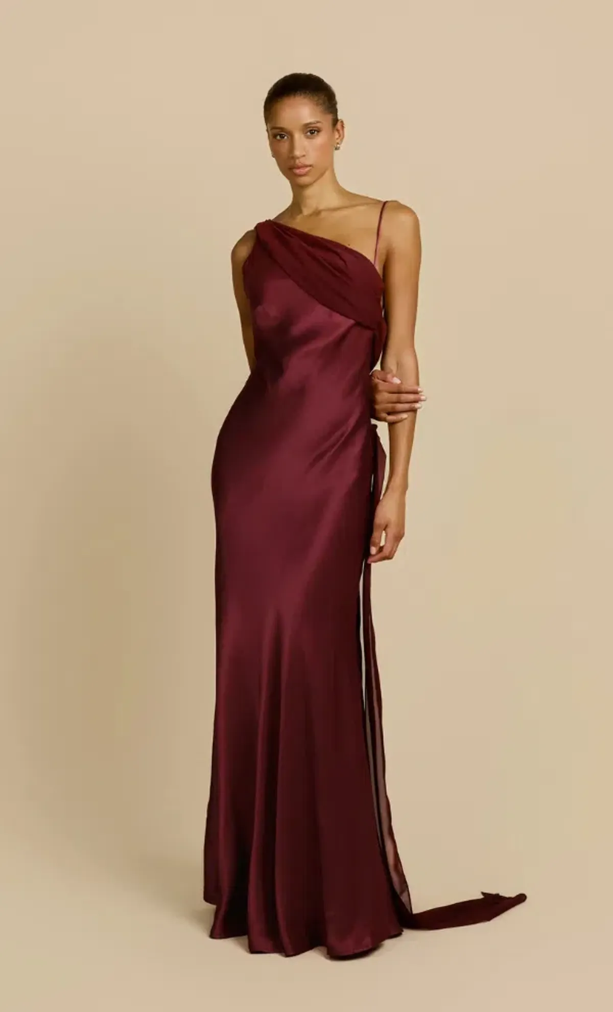 ARCINA ORI HELENA DRESS PLUM XS - Image 3
