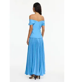 Acler Haileypark Maxi Dress in Alt Blue Size 10 for rent on The Volte - image 2