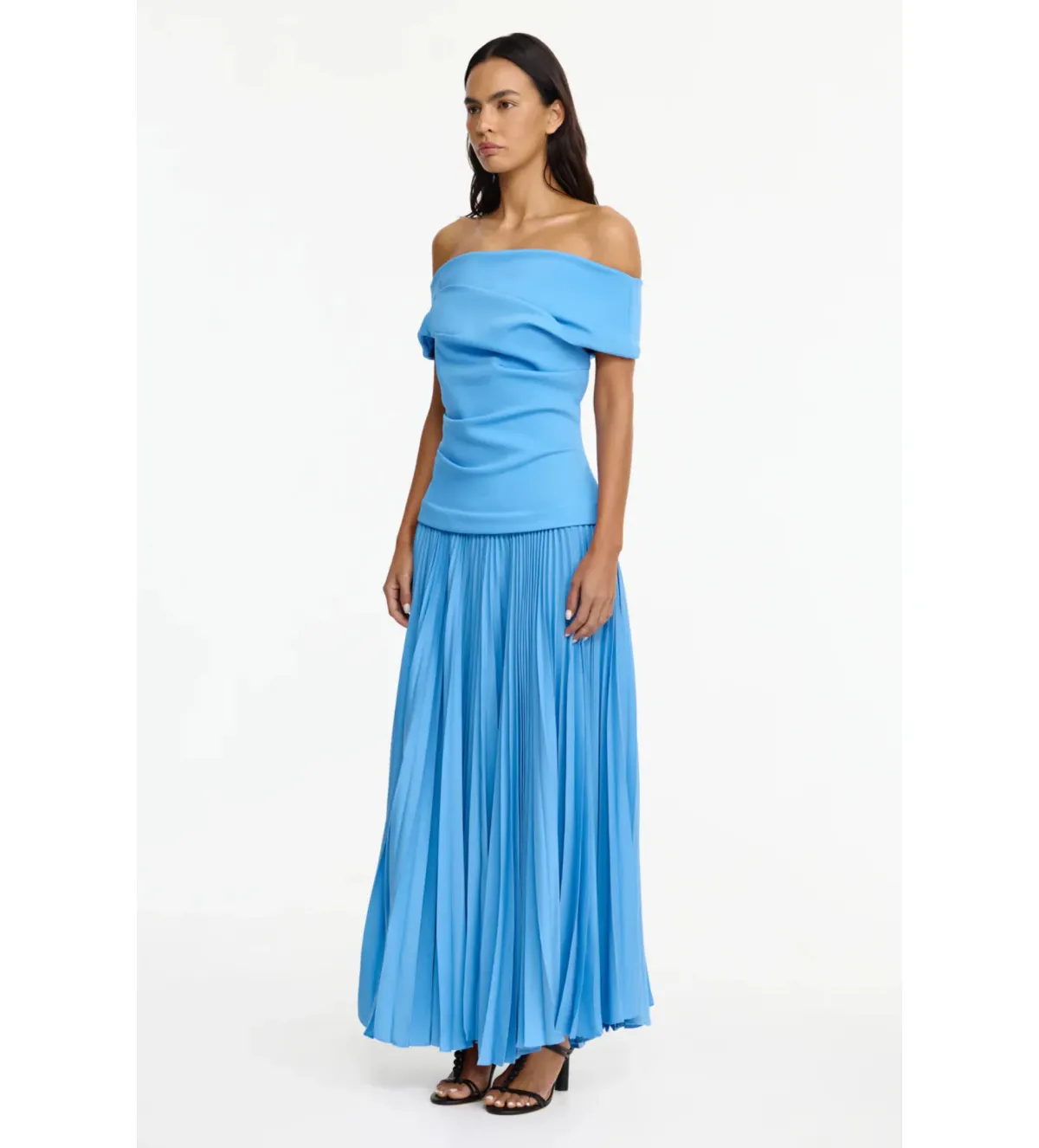 Acler Haileypark Maxi Dress in Alt Blue Size 10 - Image 3
