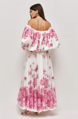 Aje Jardin Gown Rosa Bold Light Size 10 AU for rent on The Volte - image 3