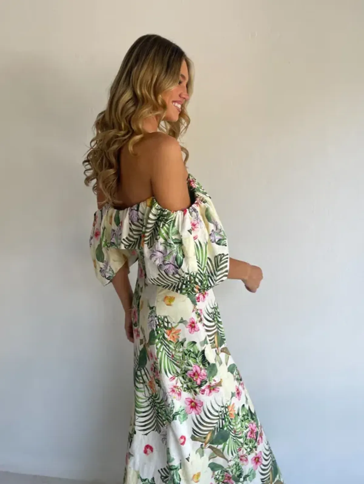 By Nicola Paradiso Maxi Dress in Fleur Tropicale Size AU 16 - Image 5