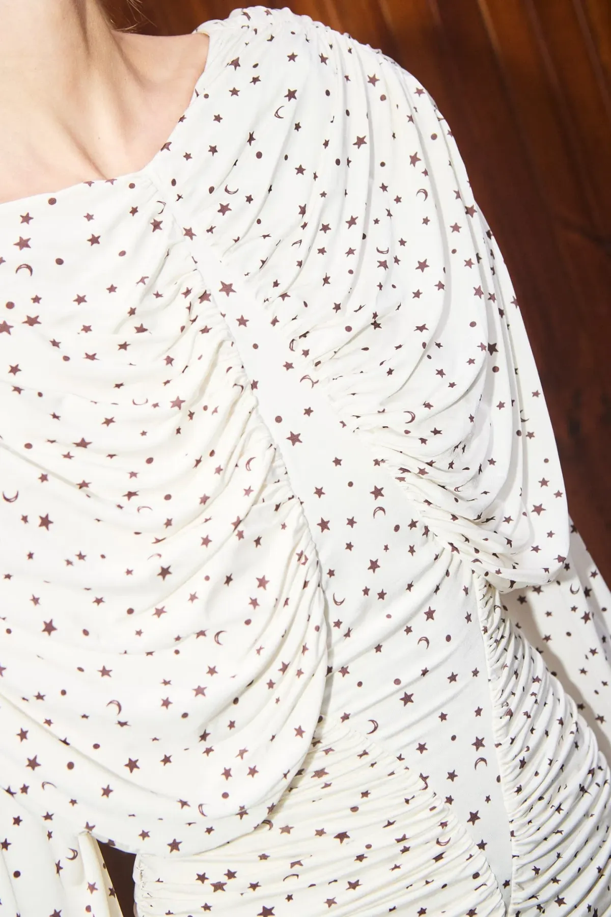 ALEMAIS ETTA RUCHED MINI DRESS - Image 4