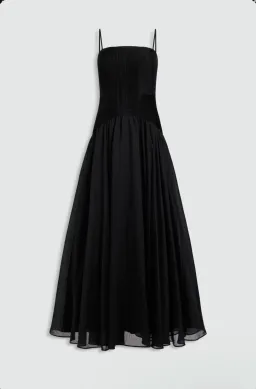 AJE - Contour Gown in Black Size 8 for rent on The Volte - image 4