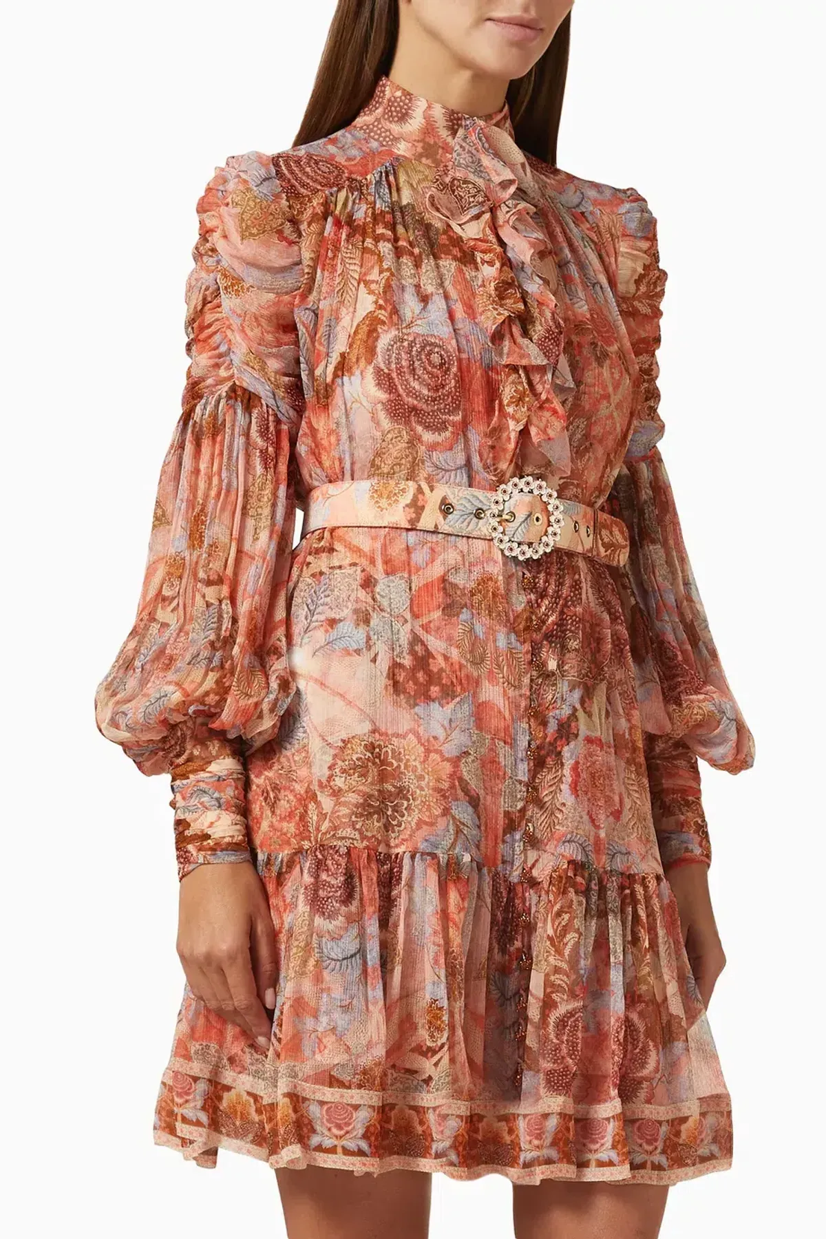 ZIMMERMANN KALEIDOSCOPE SILK DRESS Size 4 / AU 14 - Image 2