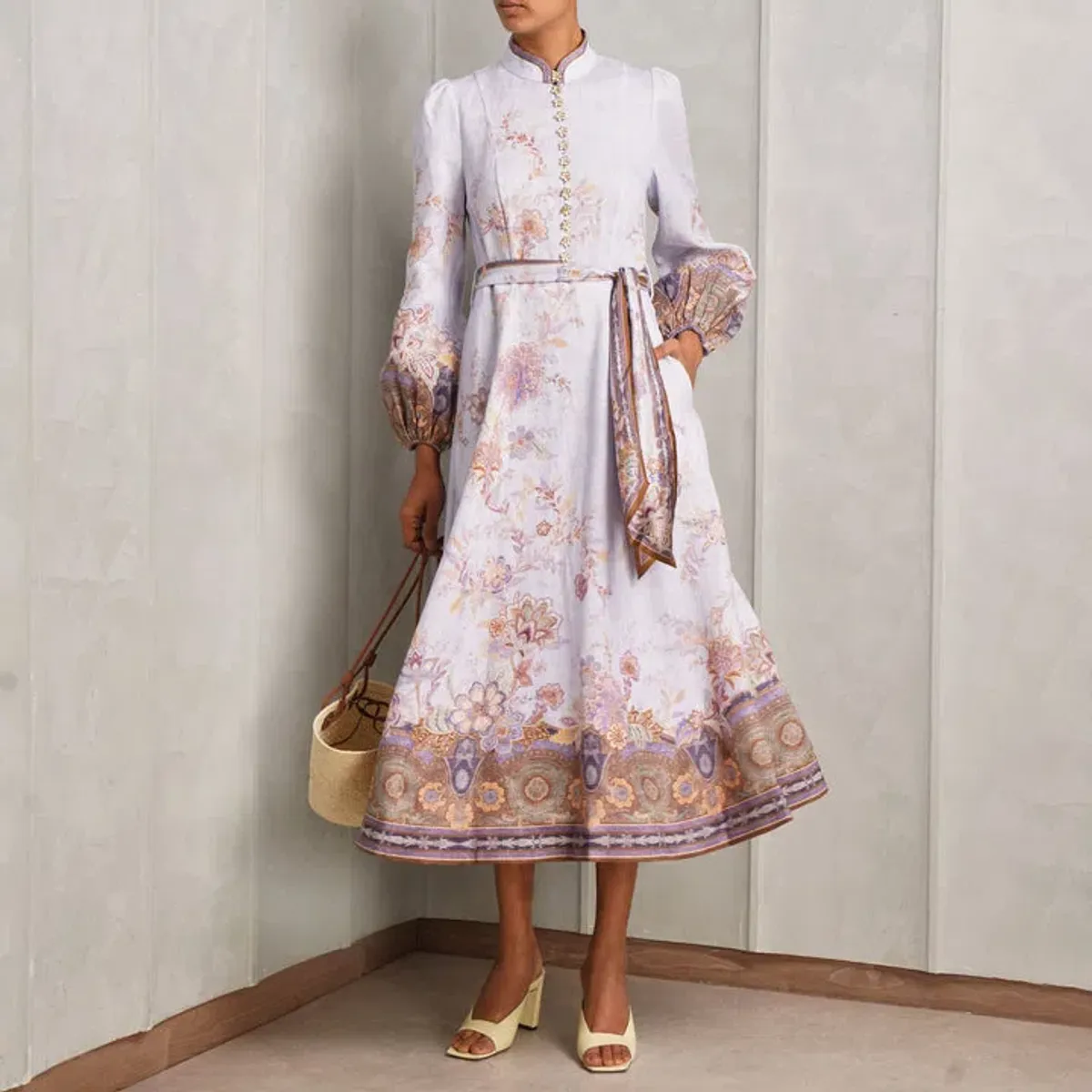 ZIMMERMANN LUNA BUTTON  MIDI - Image 1