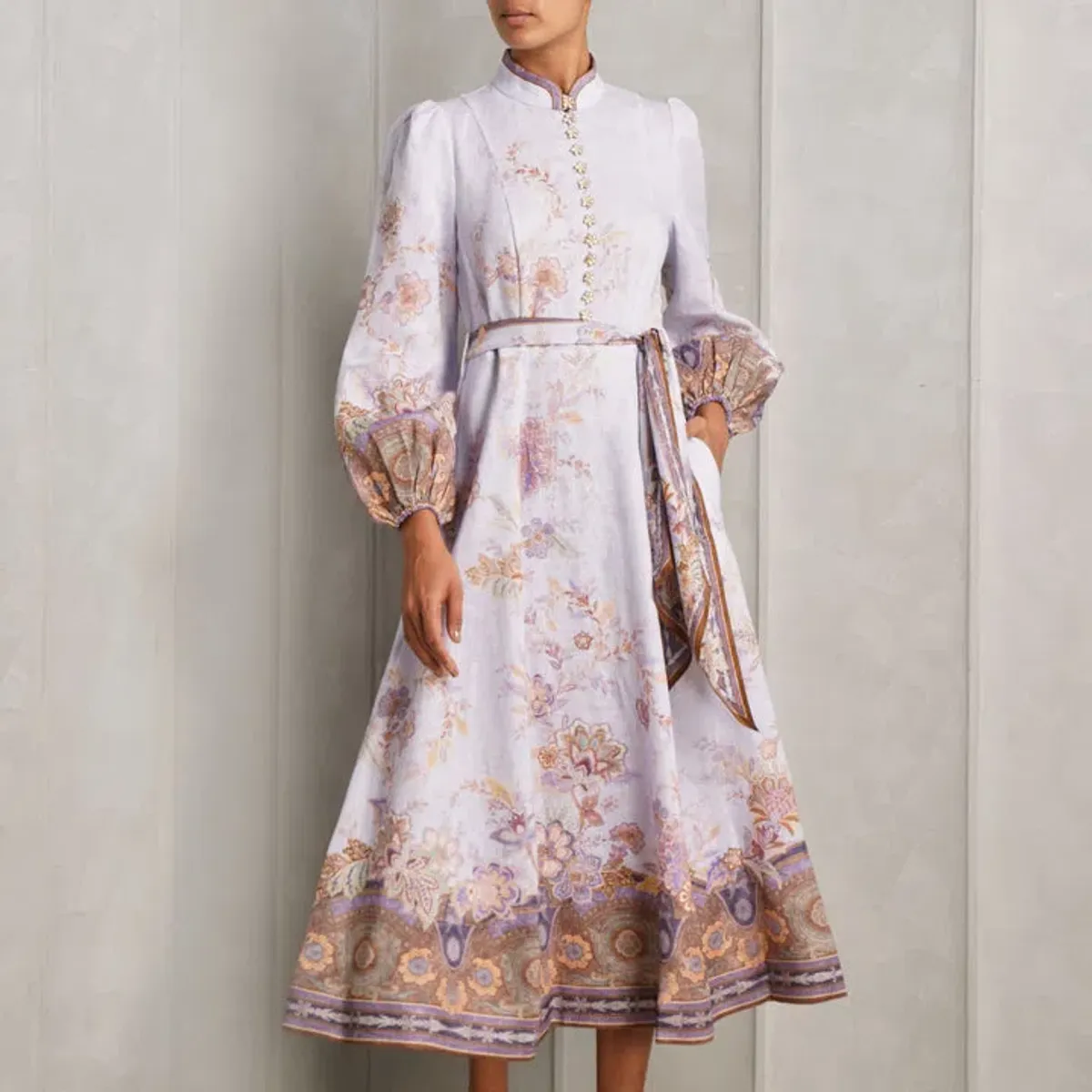 ZIMMERMANN LUNA BUTTON  MIDI - Image 3