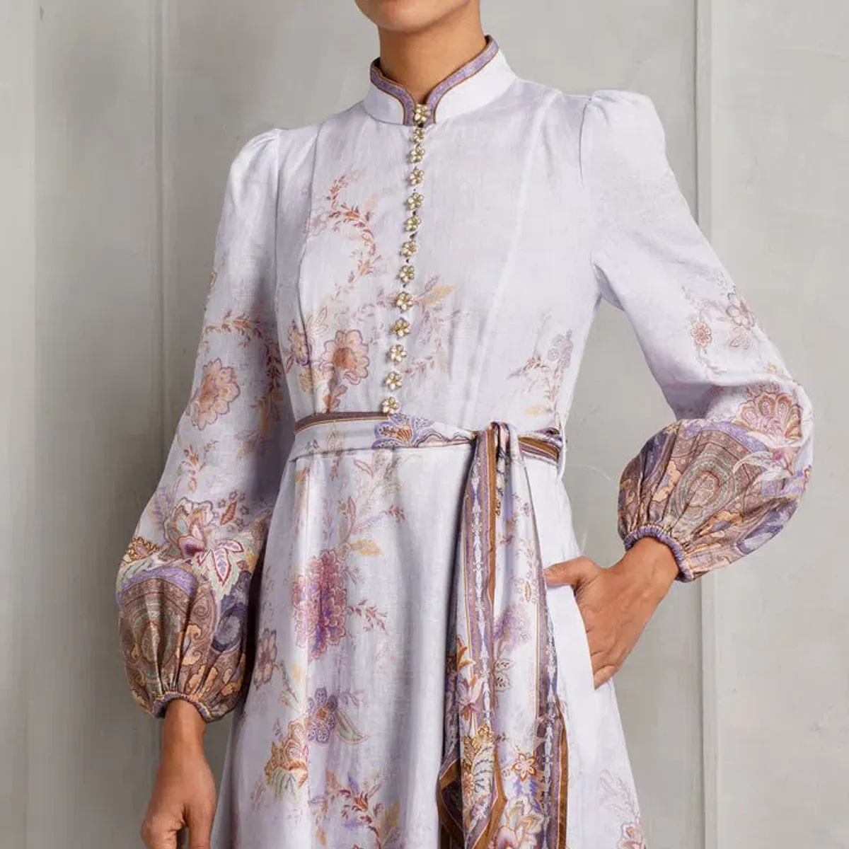 ZIMMERMANN LUNA BUTTON  MIDI - Image 2