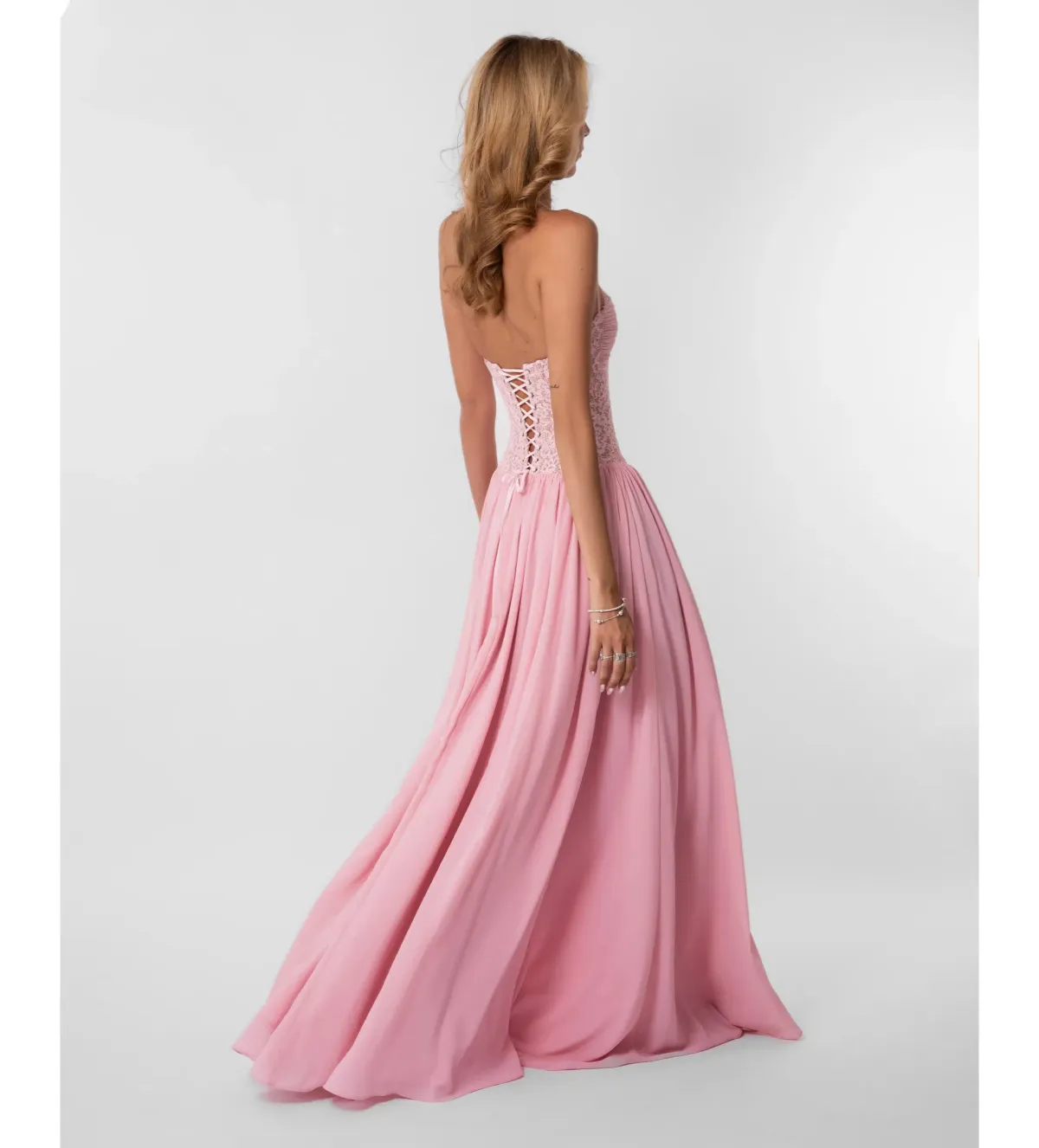 Fenity Faye Maxi Dress Pink Size 6 - Image 2