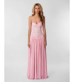 Fenity Faye Maxi Dress Pink Size 8 for rent on The Volte - image 1