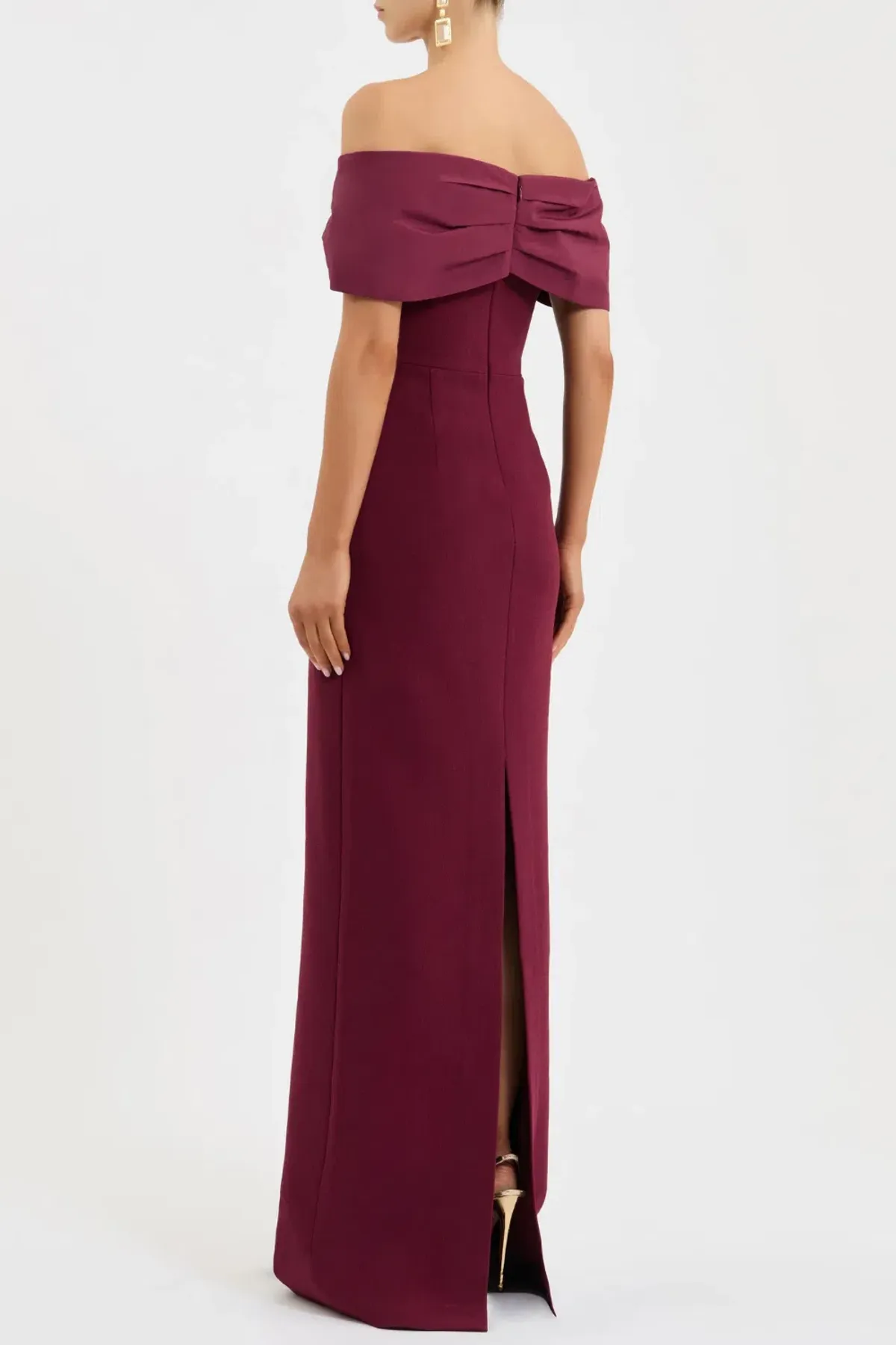 Cava Off The Shoulder Gown by Rebecca Vallance Size 8 - Image 4