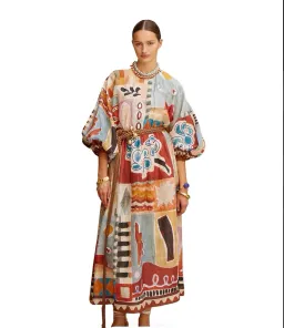 Alemais Michelle Midi Dress Size 14 for rent on The Volte - image 2
