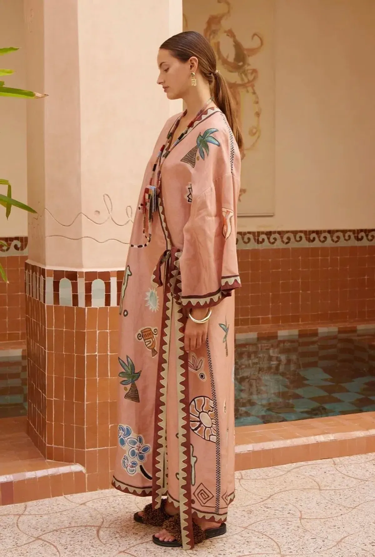 Alemais Laurence Wrap Midi Dress Size 8 Oversized fits 10 & 12 - Image 2