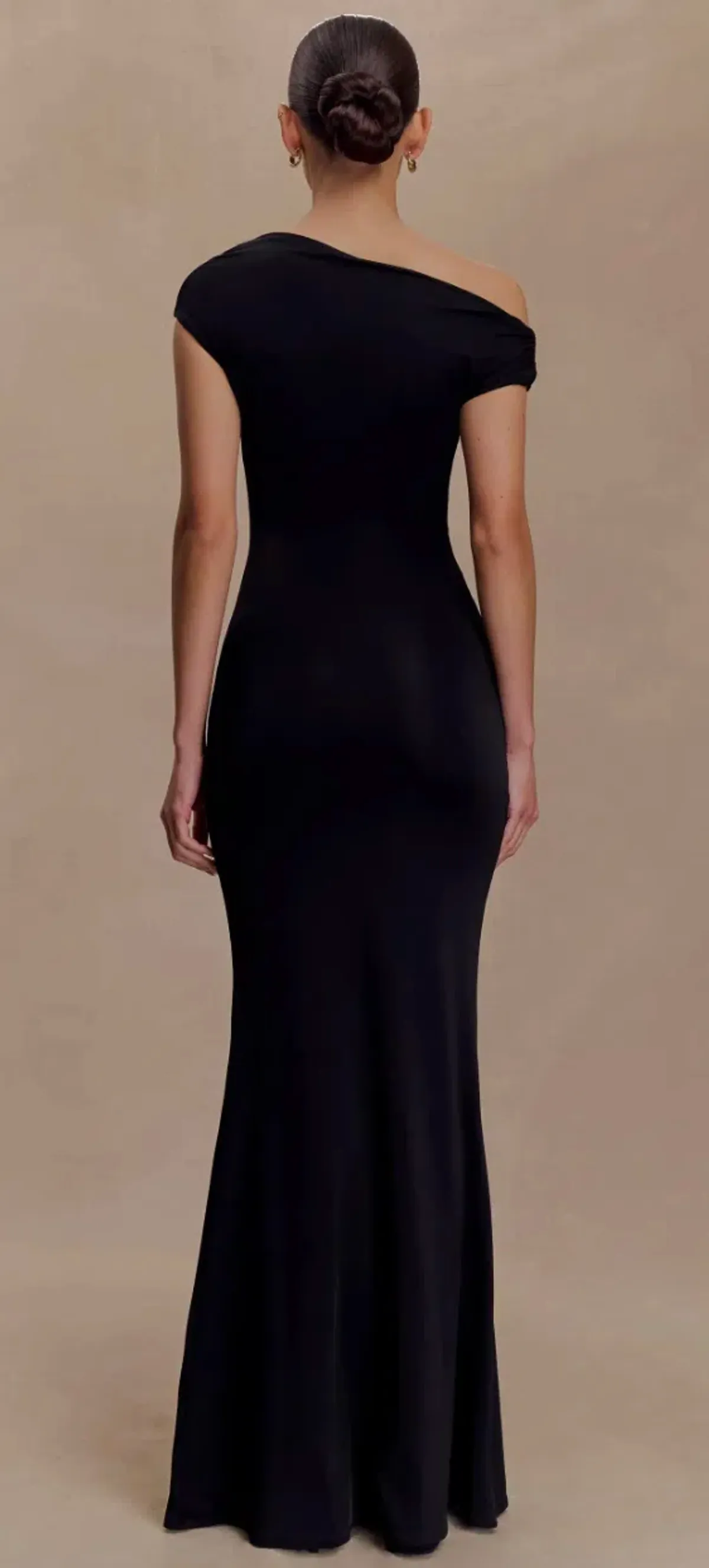 Meshki Kinsley Slinky Maxi Dress With Hardware - Black size small - Image 2
