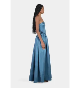Hansen and Gretel Audrey Maxi Gown in Steel Size 10 for rent on The Volte - image 3