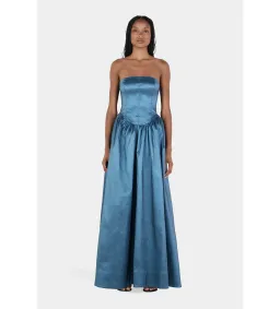 Hansen and Gretel Audrey Maxi Gown in Steel Size 10 for rent on The Volte - image 1