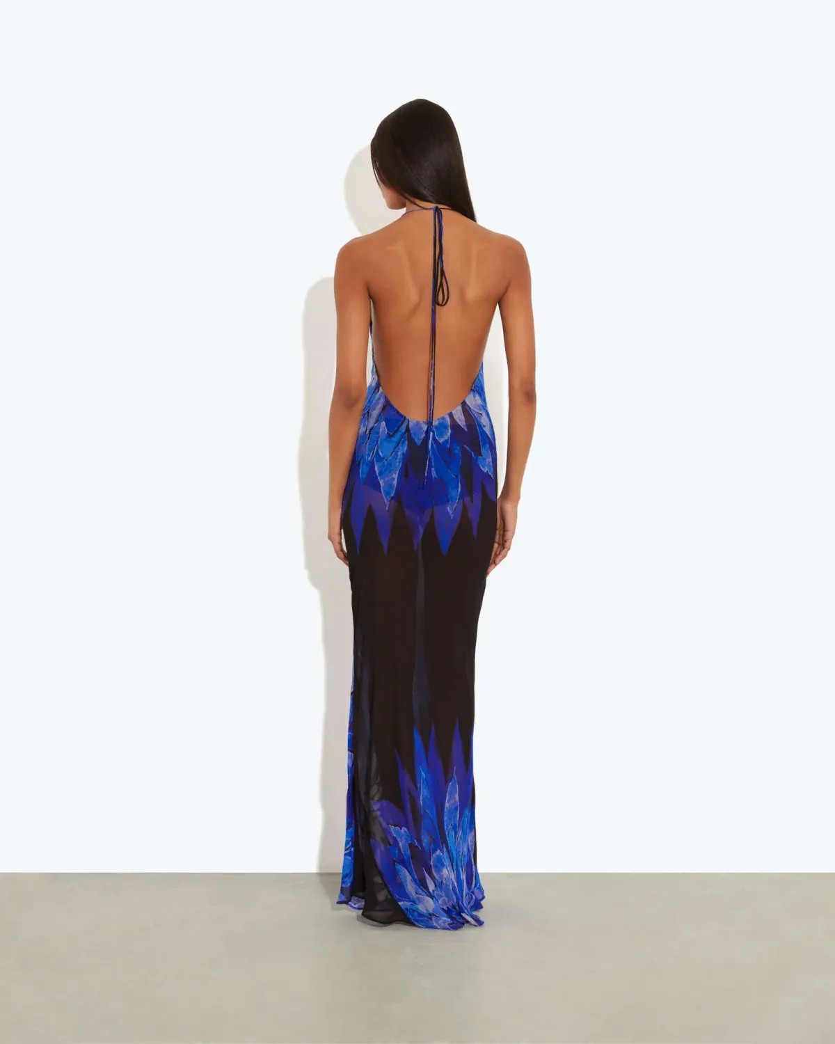 Rat & Boa maxi sheer dress backless - Image 2