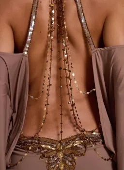 Jaded London - Alula Embellished Butterfly Mini Dress! for rent on The Volte - image 3