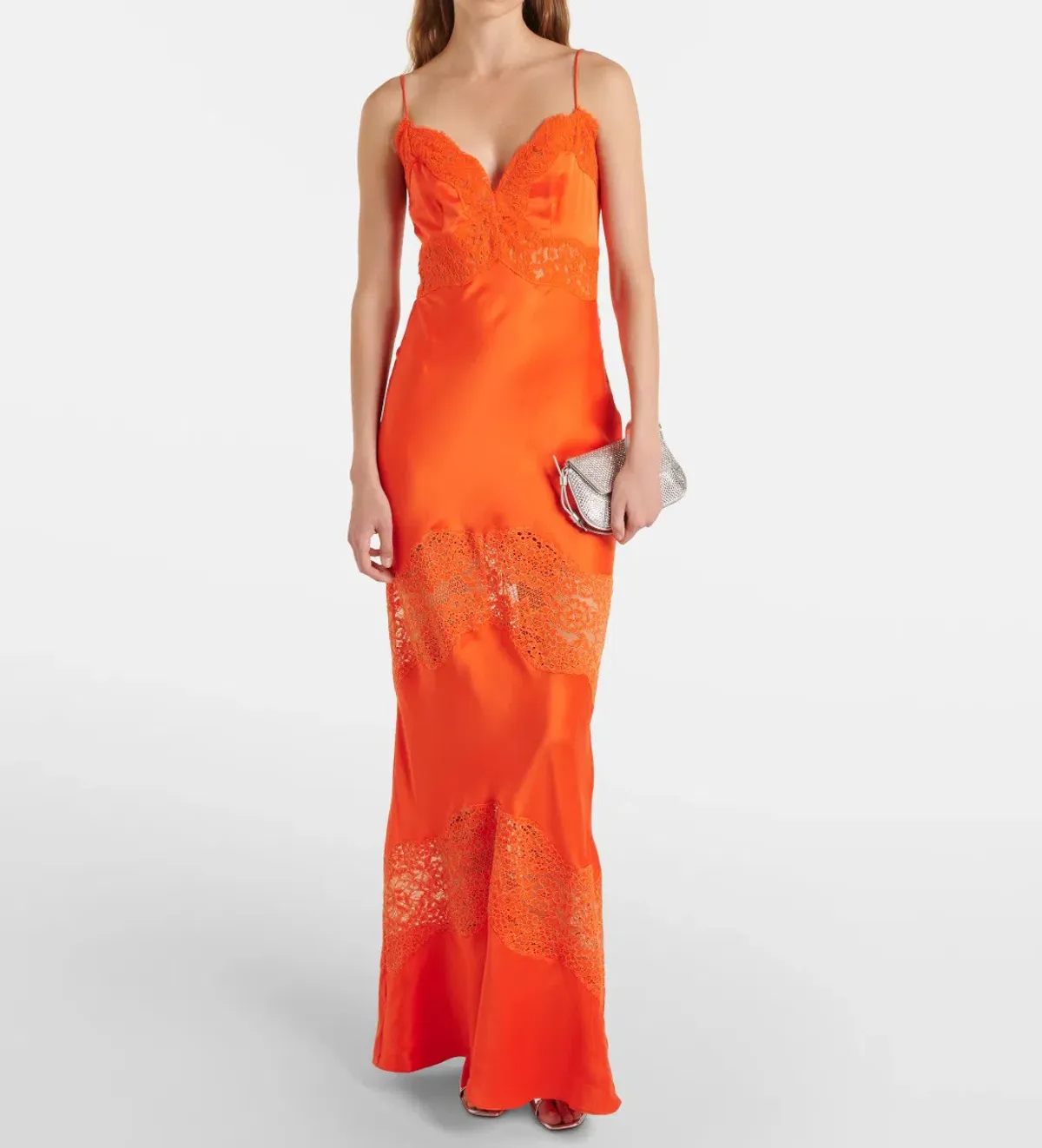 Adira Lace Trim Maxi Dress by Rebecca Valance, Size 12 - Image 2