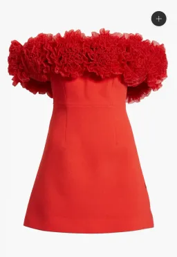 NAHLA MINI DRESS SORRENTO RED Size 12 for rent on The Volte - image 5