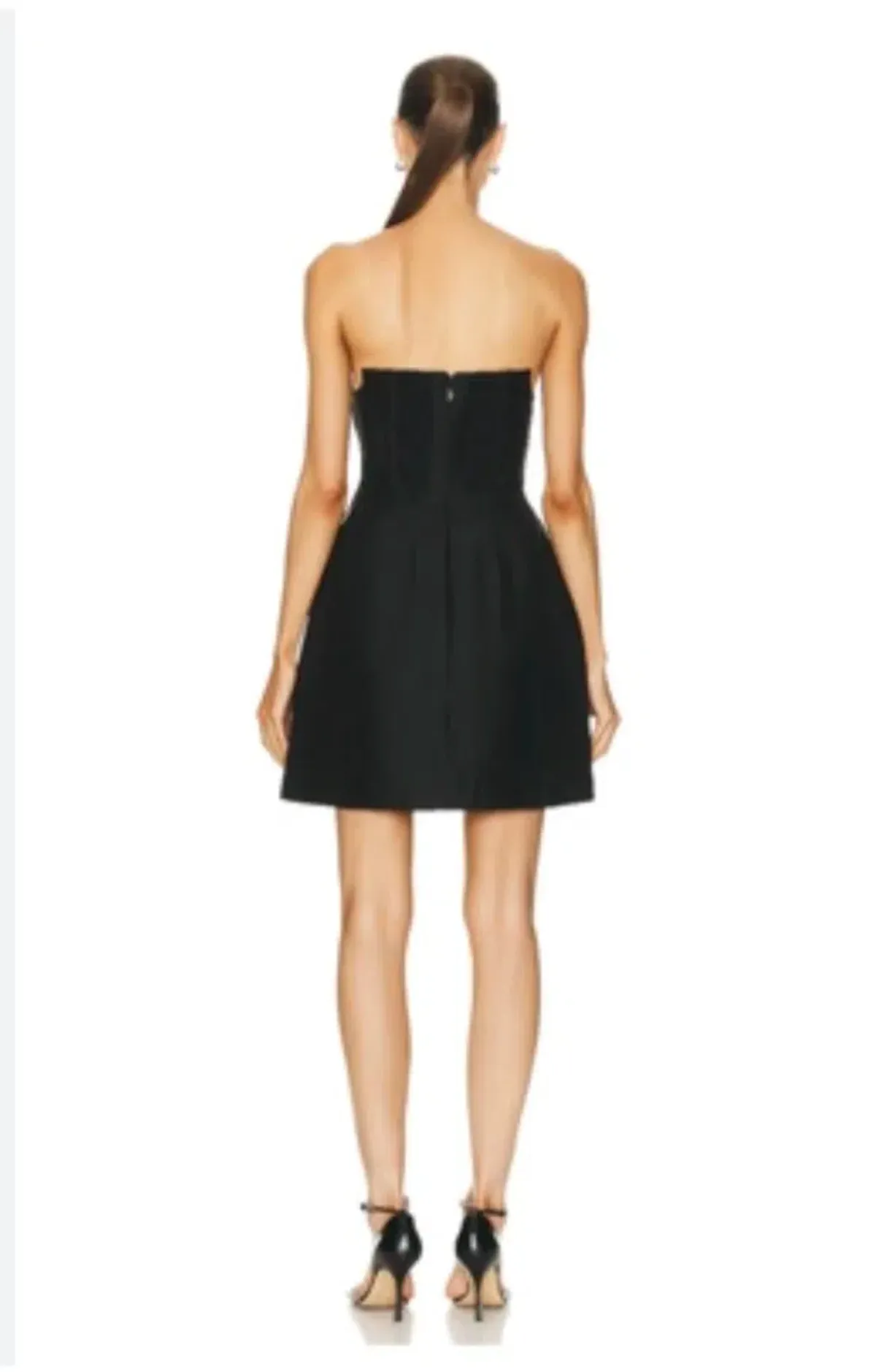 Aje Barat Black Strapless dress size 10 - Image 2