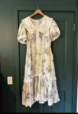 Alémais Margot Dress • Cream • Size 12 for rent on The Volte - image 1