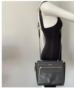 Lanvin Vintage Padam square flap crossbody bag  for rent on The Volte - image 6