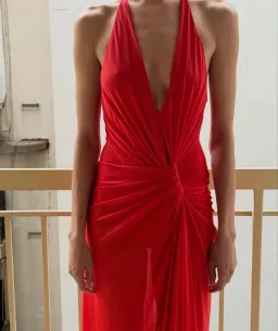  BEC + BRIDGE XANTHI V NECK MAXI DRESS s6 for rent on The Volte - image 2