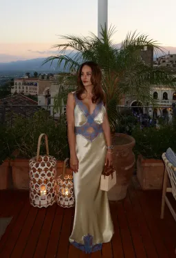 Sir the Label Aries Cut Out Maxi Gown Butter Size 0 for rent on The Volte - image 5