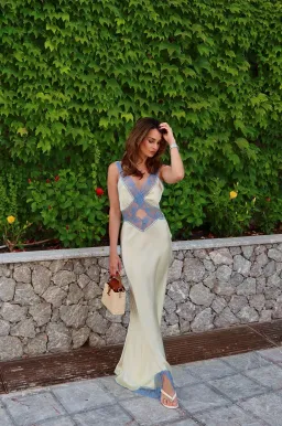 Sir the Label Aries Cut Out Maxi Gown Butter Size 0 for rent on The Volte - image 6
