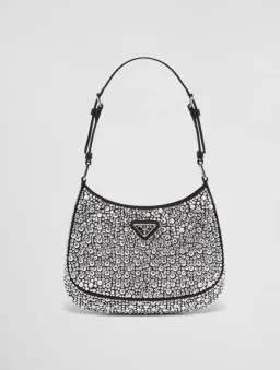 Prada Cleo Satin Bag with Rhinestones for rent on The Volte - image 1