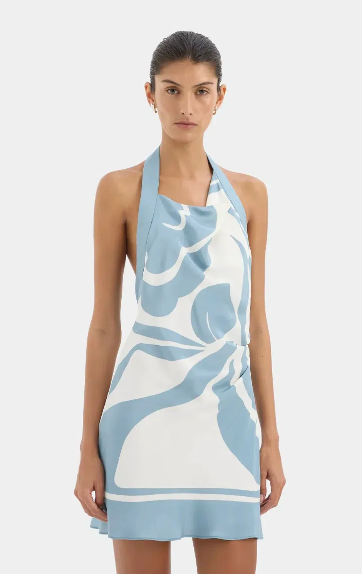 Sir Lilou Halter Mini Dress sz 8 - Image 5