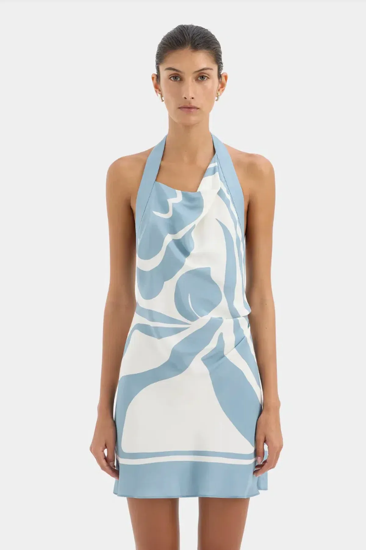 Sir Lilou Halter Mini Dress sz 10 - Image 1