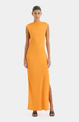 Sir Isla Cowl Back Gown Orange sz 8 for rent on The Volte - image 6