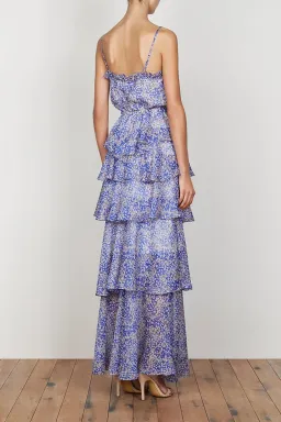 Shona Joy Garner Cami Maxi Dress Floral Print Size 8 for rent on The Volte - image 3
