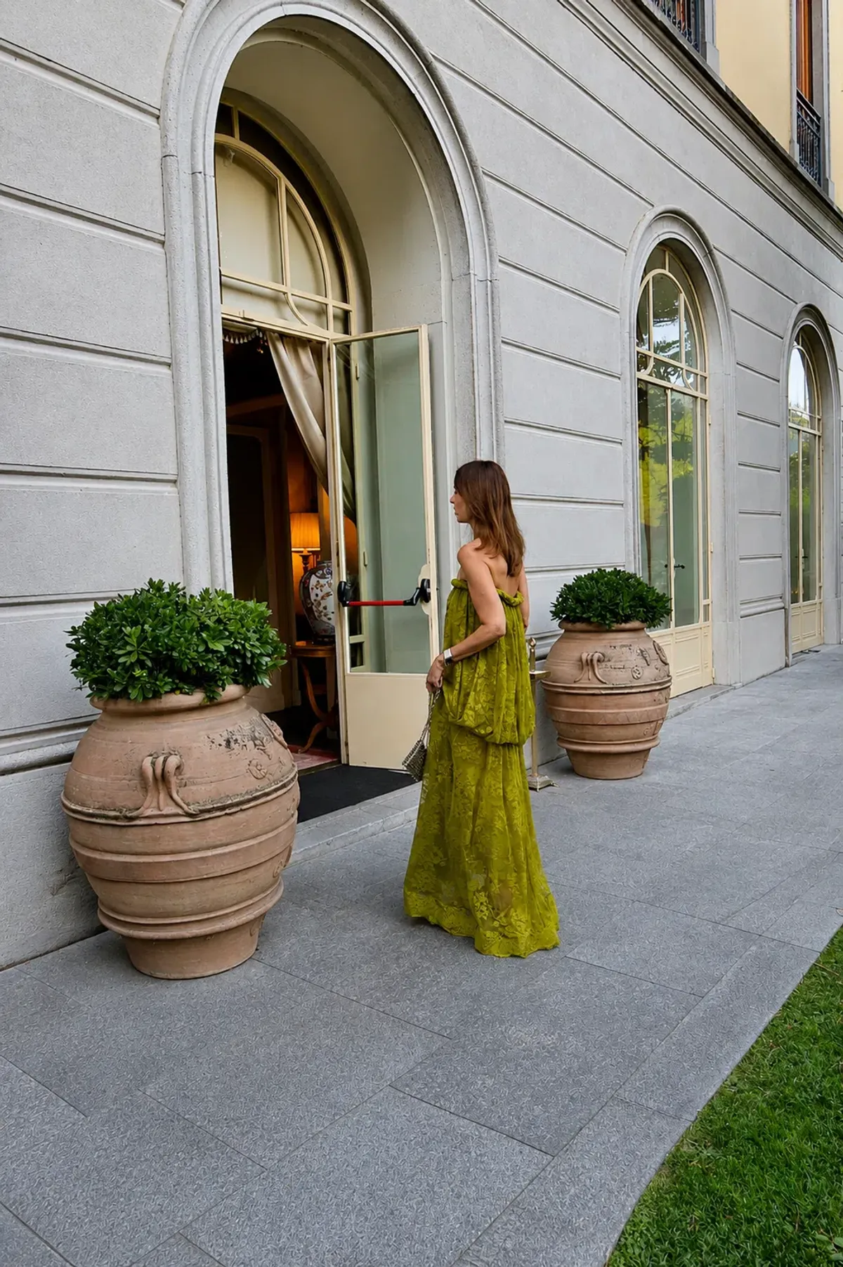 Zimmermann green lace gown  - Image 6