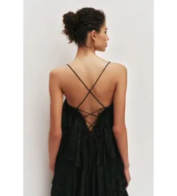Aje Ophelia Lace Gown Black Size 8 for rent on The Volte - image 3
