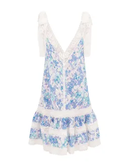Solstice Lantern Mini Dress by Zimmermann Size 0 for rent on The Volte - image 2